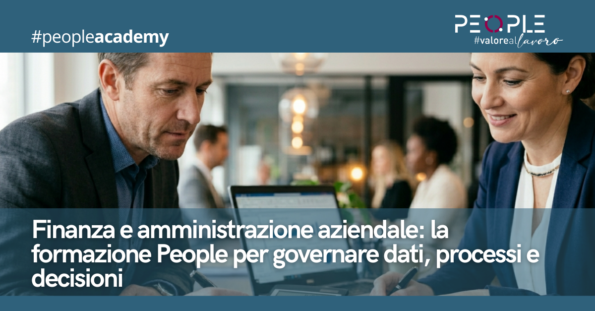 corsi finanza e amministrazione People Academy