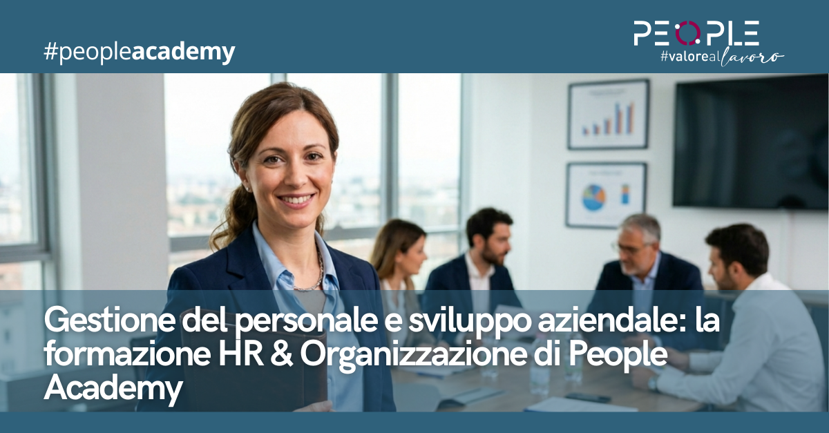 corsi hr & organizzazione di People Academy
