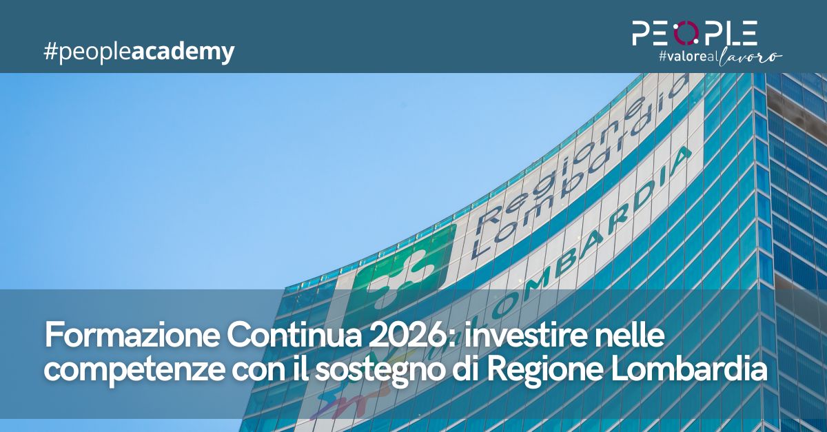 Formazione Continua Lombardia 2026 | Voucher aziende | People